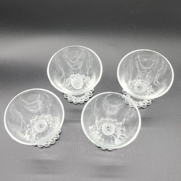 Vintage Anchor Hocking Berwick - Boopie Tall Sherbet Champagne Glasses (4) - Picture 3 of 4